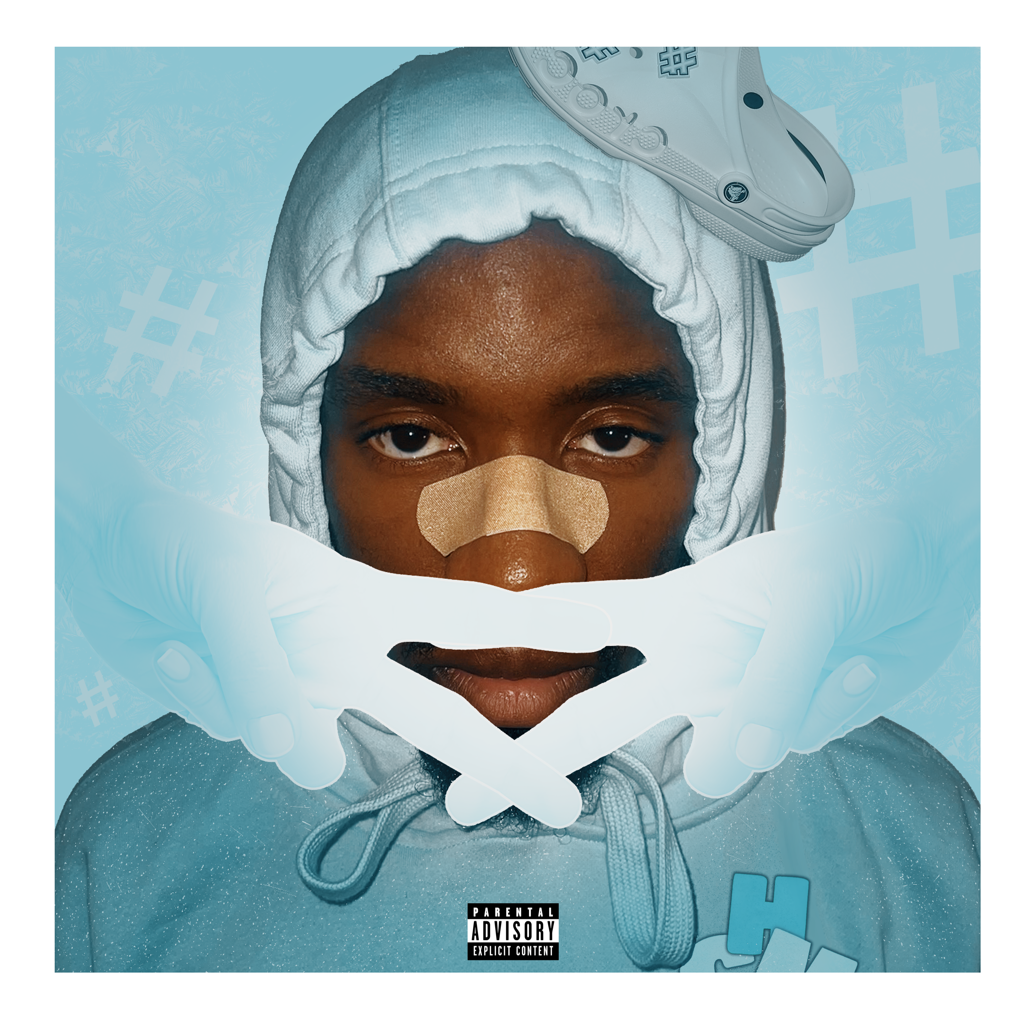 Hashtag single cover art